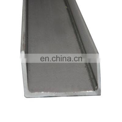 Factory wholesale 201 202 304 304l 316 316l 317l 347h stainless steel u channel for glass railing