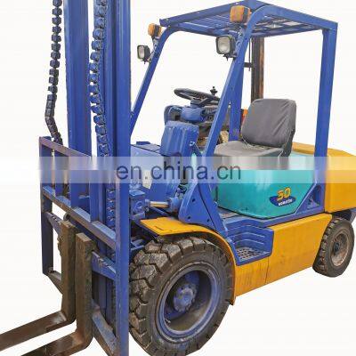 Lift machine second hand original Japan komatsu 3 ton diesel forklift truck with good quality on sale