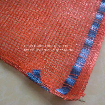 Fardos De Leno Mesh Bag 20kg Vegetable Fruit Firewood Plastic Mesh Bag photo-4