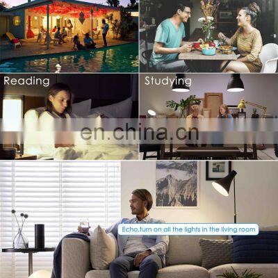 Custom Indoor Rgb 9W 220V E27 B22 Ampolletas Inteligentes Wifi Smart LED Light Bulb