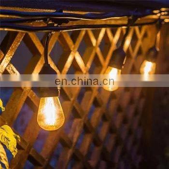 Hot on Amazon E26 E27 Sockets S14 St64 A60 Led Bulb Waterproof Outdoor Yard Patio Home Garden Party LED Festoon String Light photo-2