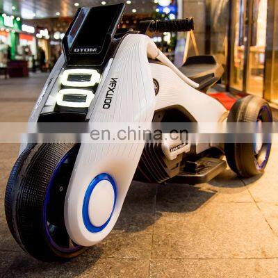 The New Hurricane Children Electric Motorcycles Electric Tricycles Can Seat People, Children's Battery Cars Kids Toys Boys photo-3
