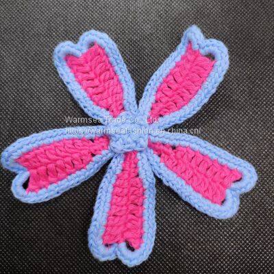 Handcraft garment accessories handmade cotton appliques