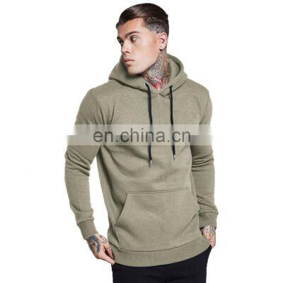 Wholesale Custom High Quality 80% Cotton 20% Polyester Royal Blue Hoodie Men's Fitness Hoody Hoodies New Designed photo-3