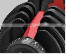 Quick and Intelligent Adjustment Dumbbell Fitness 40kg Equipment Set photo-3