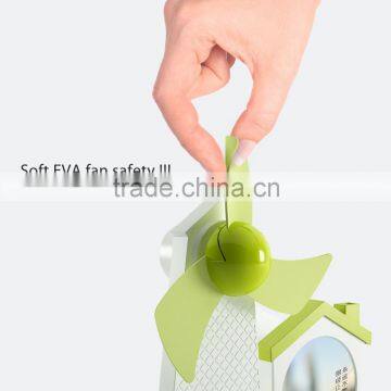 2016 Windmill Shape Popular Desk Promotion Gift Mini USB Fan photo-5