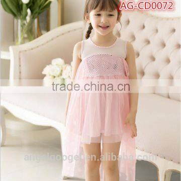 kids long chiffon party dress AG-CD0072