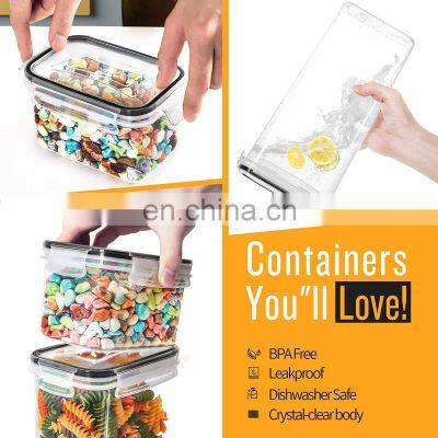 25 Pack Airtight Food Storage Containers Set BPA Free Plastic Dry Food Canisters for Kitchen Pantry Organization and Storage photo-3