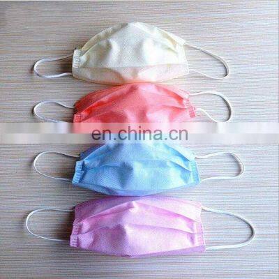 disposable earloop face mask 3 ply non medical with nose wire