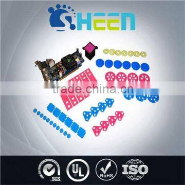 Convenient Installation Thermally Conductivity Sil- Pads For Heat Pipe Assemblies