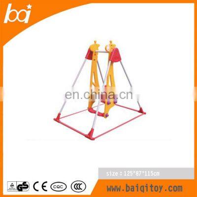 Design Single Swing, Kids Plastic Swing With Giraffe photo-2