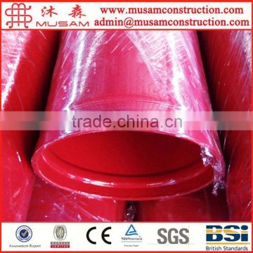 ASTMA795 -07 hot dip galvanized steel pipe for fire fighting