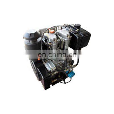 Air cooled 2 cylinder in line 4 stroke SCDC R292 diesel engine