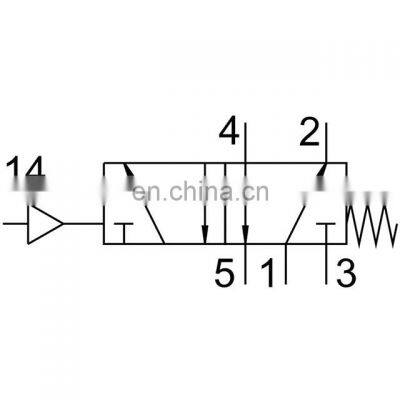Hot Selling Festo Valve Solenoid Pneumatic Valve Festo VL/0-3-1/4 9984 With Good Price