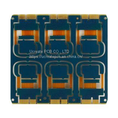Immersion Gold Medical Rigid-Flex PCB Making Service photo-3