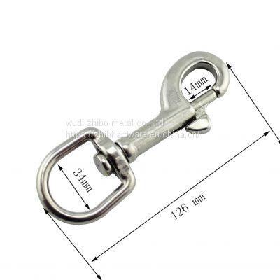 Marine Hardware 304/316 Stainless Steel Oval Swivel Snap Hook photo-5