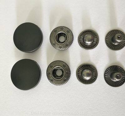 Brass Material Enamel Color Press Snap Buttons 405#15mm for Clothes photo-2