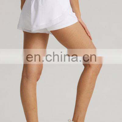 Ins Hot Sexy Quick Dry 2 In 1 Pocket Gym Fitness Yoga Shorts Casual Workout Running Walking Sports Wear Clothing For Women photo-4