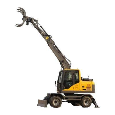 Large Gripping Force Grab Wooden Objects Wooden Clamp Capture Stone Tools 360 Degree Rotation