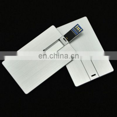 USB 3.0 Interface Metal Business Credit Card 16GB 32GB USB 3.0 Flash Drive