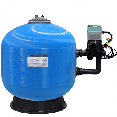 Pikes Intelligent Sand Filter System for Fiberglass Swimming Pools Water Filtration with Steel and Acrylic Pump