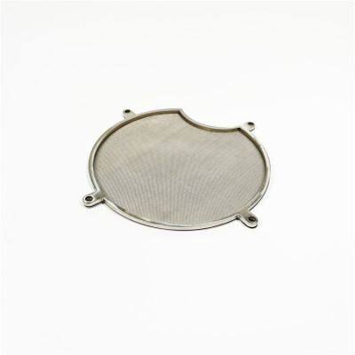 High Precision 304 Stainless Steel Woven Wire Mesh Filter Disc For Dust Filtration