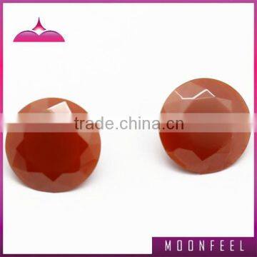 china synthetic red milky diamond