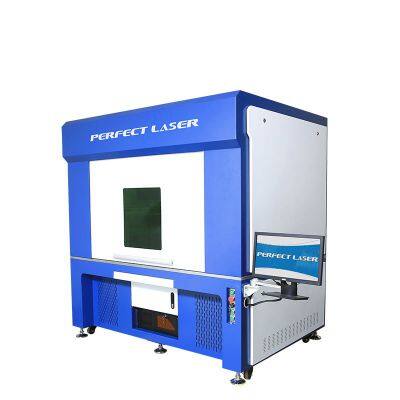 300w 900x600 мм безопасный закрытый крупноразмерный волоконно-лазерный гравировальный станок для металла и пластика