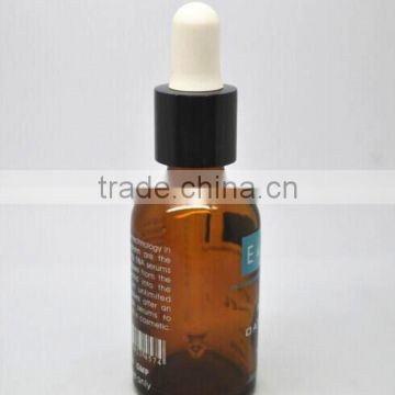 wholesale 5ml 10ml 15ml 30ml 50ml and 100ml amber mould glass bottle with black dropper