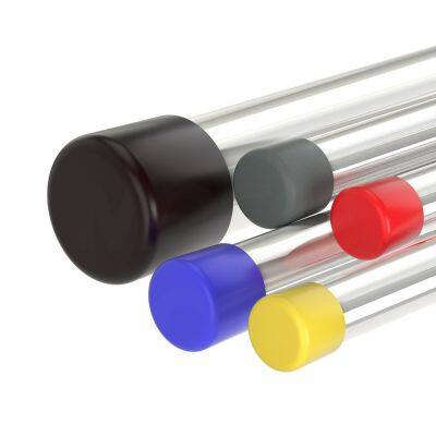 MOCAP New Style Rubber Ladder Feet Cap Plastic Black Round End Cap for Chair Leg Tips Feet Protecition