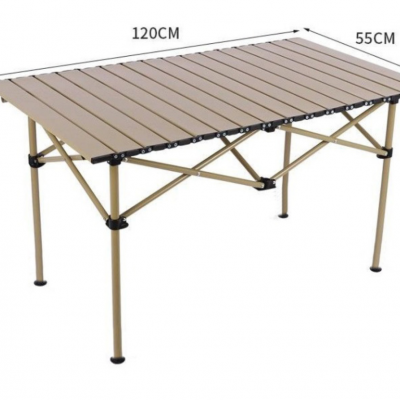 Portable Folding Table for Camping, Beach Picnics, and Outdoor Activities