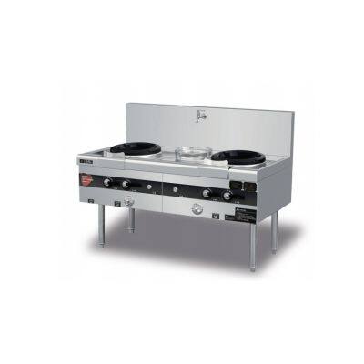 KuaiChu Fogão a Gás Natural com Dois Queimadores e Um Aquecedor Único photo-3