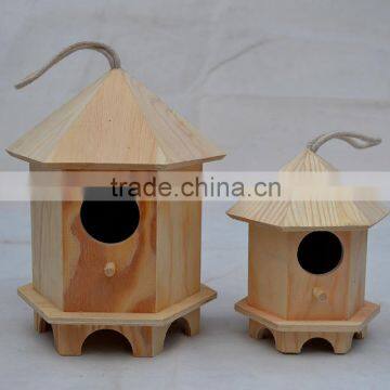 High quality wooden bird houses for sale,Wholesale wood bird nesting box