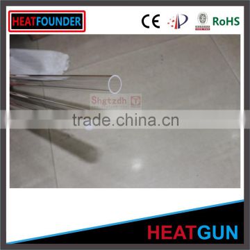 High pressure cut quartz tube for tube furnace