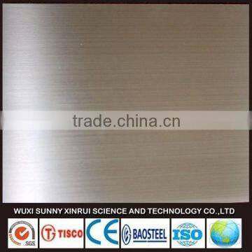 top quality of 310S hairline finish stainless steel sheet