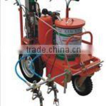 hand push cold spray road marking machine