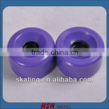 Chinese high rebound long board skate board 65X41 PU wheel