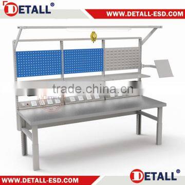 ESD long workbench with functional configurations