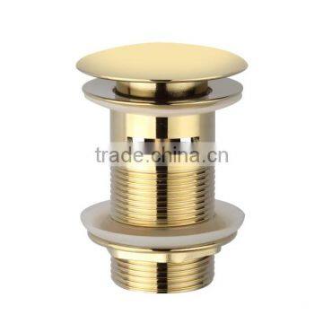 Kingchun Golden Finish Pop up Sink Drain Sink Stops for Vessel Sinks (K8312-G)