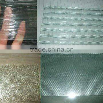 tempered textured glass for sale