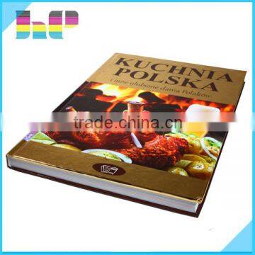 high quality school book cook book printing spot uv