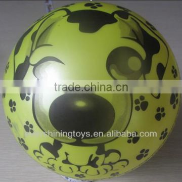 pvc one color printed ball/pvc football/kid toy