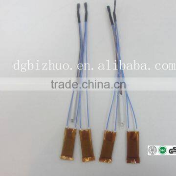 temperature controling PTC heating element