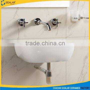 Made in China bathroom basin wall hung sink