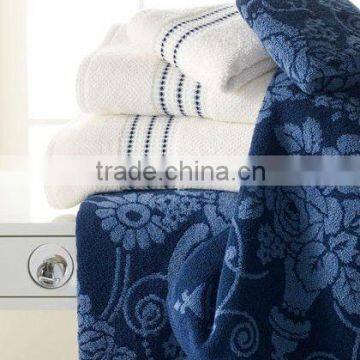 100%Pure cotton terry hotel towel for bath,face,hand, floor use