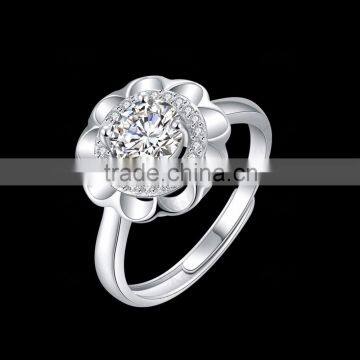 Fashion adjustable 925 silver rings jewelry                        
                                                                                Supplier's Choice