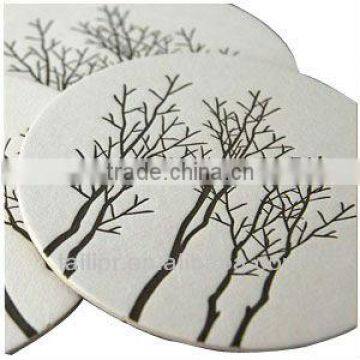 Hot sale paper Coaster printing *C20130323-1