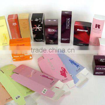 Nice design perfume cosmetic box paperboard carton box