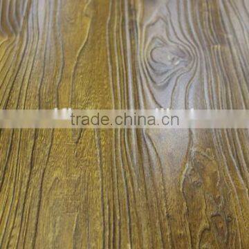 HDF water proof laminate wood flooring handscraped