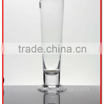 Long Beer glass with heavy bottom